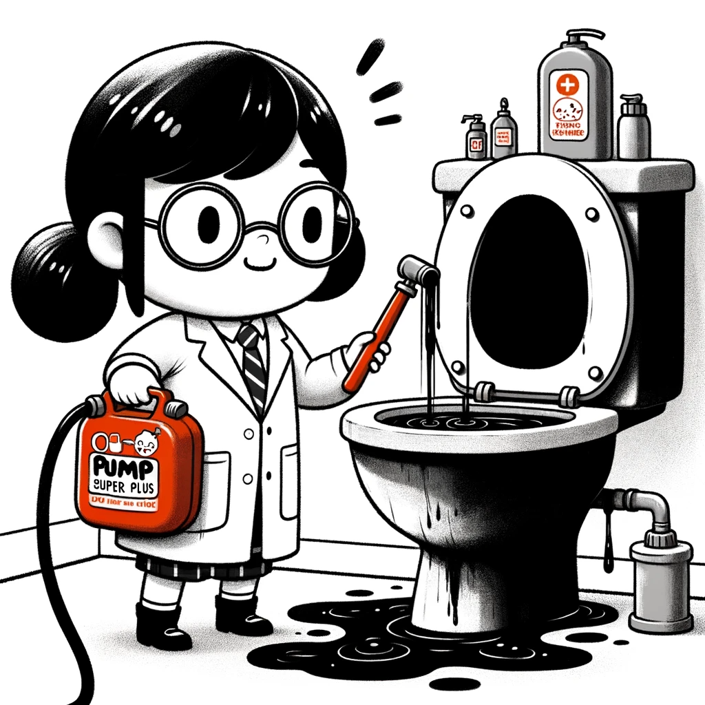 トイレが詰まったらどうする？その対処法『ローポンプスーパープラス』