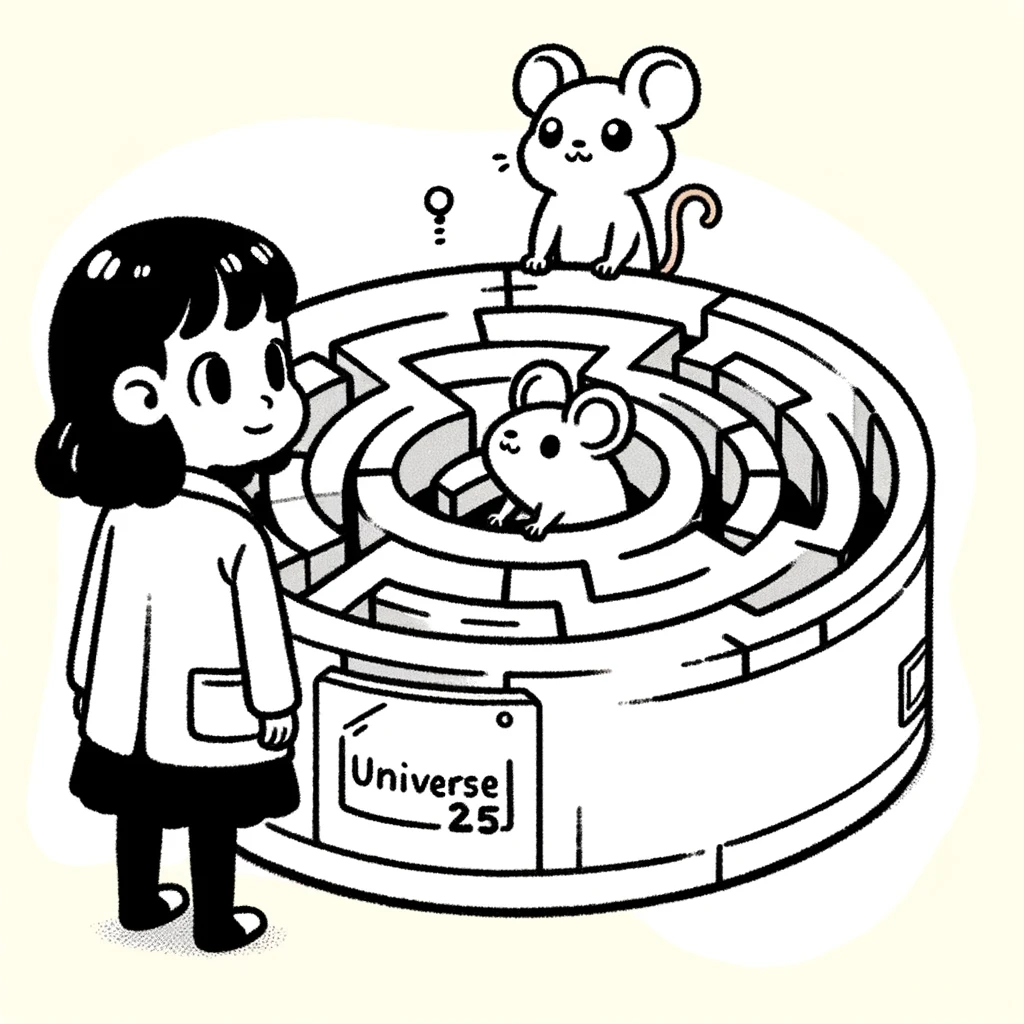 現代日本とユニバース25禁断の実験