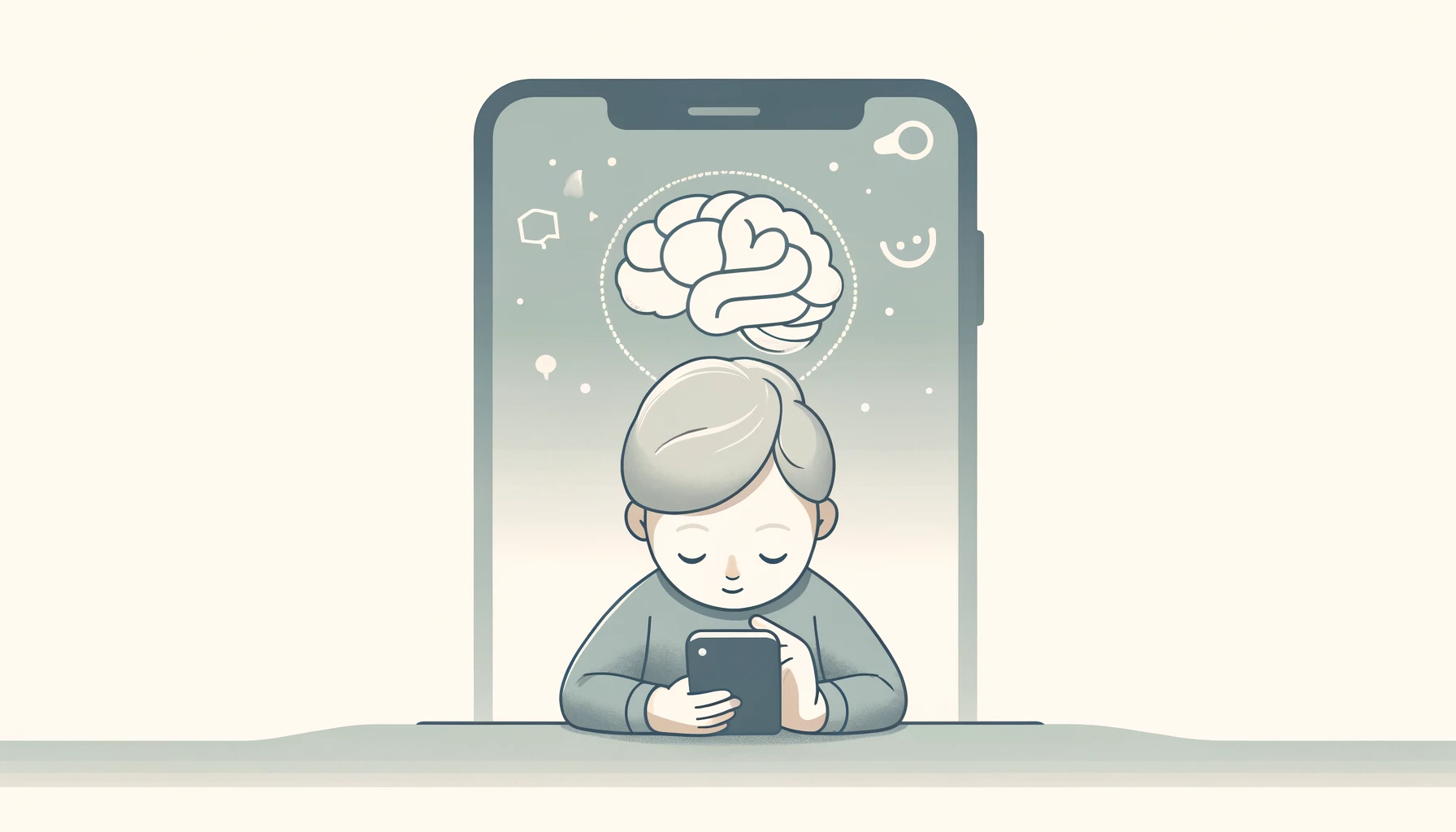 子供の脳発達に影響を与えるスマホ使用